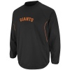 MLB Men's San Francisco Giants Long Sleeve Crew Neck Thermabase Tech Fleece Pullover by Majestic