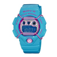 Casio Women's BG1005M-2 Baby-G Multi-Function Digital Blue Watch