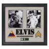 Elvis Presley Army Years Framed Presentation - 23 X 25