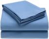 Tommy Hilfiger Solid Standard Pillowcases 200-Thread-Count, Nantucket Blue