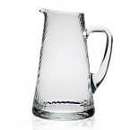 Made entirely from hand, each piece of William Yeoward Crystal draws its inspiration from antique crystal pieces originally made in England during the 18th and early 19th centuries. Featuring a mesmerizing spiral design, this pitcher is an entertaining essential.