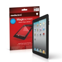 MediaDevil Magicscreen Screen Protector: Matte Clear (Anti-Glare) edition - For Apple iPad 2 / 2nd Generation (2011) / iPad 3 / 3rd Generation (early 2012) / the new iPad 4 / 4th Generation (late 2012) (2 x Screen Protectors).