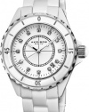 Akribos XXIV Women's AKR485WT Allura White Ceramic Watch