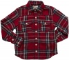 Joe's Jeans Kids 2 Pocket Shirt - Red Plaid-4/5