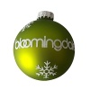 Exclusive to Bloomingdale's, a 2012 glass holiday ornament from Kurt Adler.