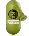 Earth Rated Green Dispenser with 15 Dog Waste Poop Bags