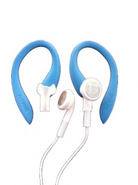 EARBUDi clip on and off iPod and iPhone earbuds - Blue