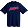 Cleveland Indians Official Wordmark Short Sleeve T-Shirt, Navy