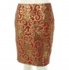 Sunny Leigh Metallic Pencil Skirt