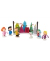 Charlie Brown picks out the saddest tree in the lot in this very famous moment in Peanuts history. Snoopy, Lucy and the gang see it through in a very comical set of collectibles from Department 56.