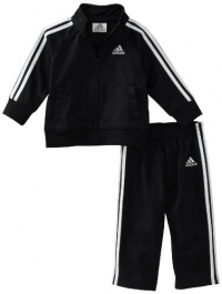 adidas Baby-boys Infant Pull On Basic Set, Black, 12 Months