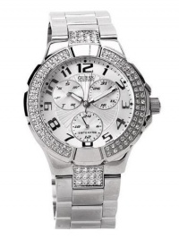 Guess Silver Prism Crystalized Ladies Watch G12557L