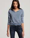 Hard Tail Sweatshirt - Burnout Split Neck