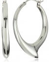 Elizabeth and James Thorns Sterling Silver Small Hoop Earrings