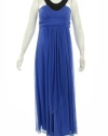 Trixxi Beaded Neck Dress Periwinkle M