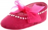 Stuart Weitzman Layette Baby Doll Ballet Flat (Infant/Toddler),Fuschia,2 M US Infant