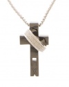 Armani Exchange A|X Cross Ring Necklace