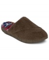 Super cushy and cozy. Muk Luk's Scuff slippers feel so good on your feet.