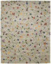 Nourison Rugs Julian Collection JL36 Light Green Rectangle 7'6 x 9'6 Area Rug