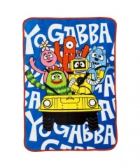 Yo Gabba Gabba Ultra Soft Toddler Blanket