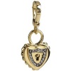 Juicy Couture Heart Padlock Charm