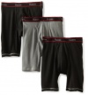 Hanes Men's 3 Pack Comfort Stretch Long Leg Boxer Brief