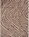 Alfresco Zebra Rug Rug Size: 2'3 x 4'6