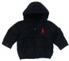 Polo Ralph Lauren Boys Big Pony Quilted Down Jacket - 24M - Navy