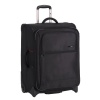 Delsey Luggage Helium Superlite Lightweight 2 Wheel Rolling Upright, Black, 25 Inch