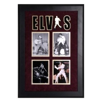 Elvis Presley Framed Photo Presentation - 27 X 19