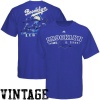 Brooklyn Dodgers Majestic Nostalgia Royal Vintage T-Shirt