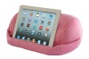 Renegade Concepts: LAP PRO - Stand/Caddy, Universal Beanbag Lap Stand for iPad 1,2,3 & all Tablets, E-Readers, Books & Magazines - Bed, Couch, Travel - Adjustable Angle; 0 - 89 deg. (Pink)