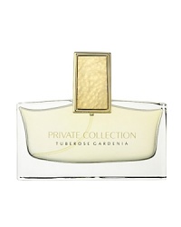 Simple. Luxurious. Elegant. Originally created by Aerin Lauder for herself and her closest friends, Private Collection Tuberose Gardenia combines the rich essences of two magnificent white flowers in a fresh, modern bouquet. The cap on this Eau de Parfum Spray is a work of art with a hammered gold texture, inspired by a necklace Aerin Lauder inherited from her grandmother, Estée Lauder.