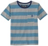 Volcom Boys 2-7 Othercircle Crew Tee, Ocean, Small