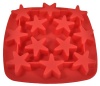 12 Cavity Bite-Size Star Silicone Cake and Candy Mold Pan Cavities are 1 1/2 x 3/4 deep