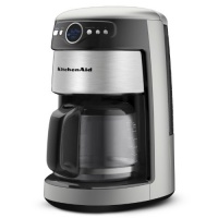 KitchenAid 14-Cup Glass Carafe Coffee Maker, Contour Silver