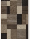 Couristan 6303/4343 Everest Geometrics/Brown-Multi 7-Feet 10-Inch by 11-Feet 2-Inch Rug