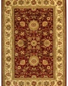 Safavieh Lyndhurst Collection LNH212F Red and Ivory Area Rug, 6-Feet by 9-Feet