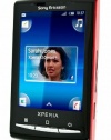 Sony Ericsson XPERIA X10 Mini E10i Unlocked Smartphone with 5 MP Camera, Android OS, GPS, Wi-Fi and Bluetooth--International Version with Warranty (Black/Red)