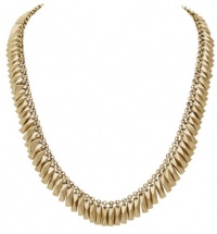 House of Harlow 1960 Gold Plated Pyramid Bar Necklace