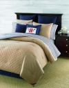 Tommy Hilfiger Prep Duvet Cover, Full/Queen, Khaki