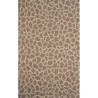 Seville Taupe Giraffe Rug Size: 5' x 8'