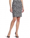 Karen Kane Women's Leopard Knit Skirt