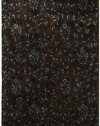 Safavieh Soho Collection SOH418A Handmade Brown and Light Blue New Zealand Wool Area Rug, 5-Feet by 8-Feet