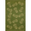 Tommy Bahama Rugs Thatcher Pineapple Moss Indoor / Outdoor Rug 4'11 x 7'6