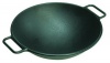 Lodge Pro Logic 14 Cast Iron Wok, Black