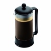 Bodum Brazil 8-Cup French Press Coffee Maker, 34-Ounce, Black