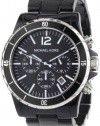 Men's Black Acrylic Watch [Watch] Michael Kors