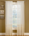 M & J Lissette 42x95 Ivory Rod Pocket Panel