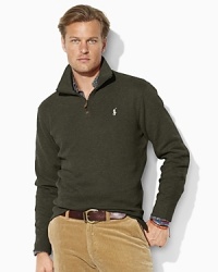 With superior comfort and versatility, this soft cotton pullover provides the perfect layer.